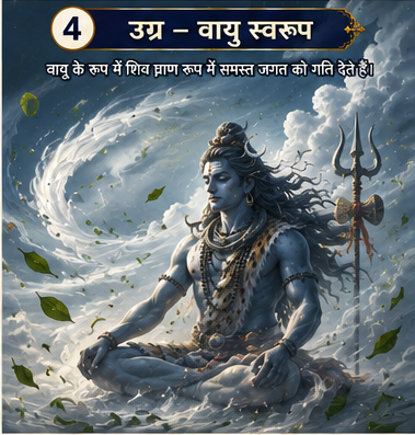उग्र — भगवान् शिव का वायु स्वरूप