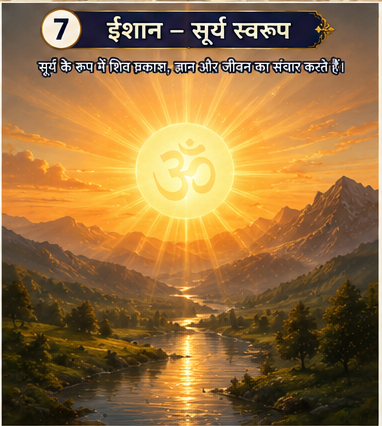 ईशान — भगवान् शिव का सूर्य स्वरूप