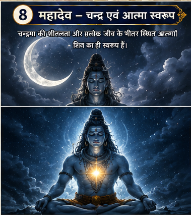 महादेव — भगवान् शिव का चन्द्र एवं आत्मा स्वरूप