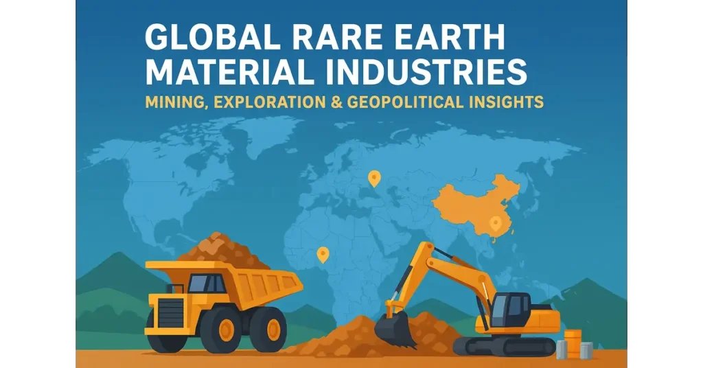 Global Rare Earth Material Industries: Mining, Exploration & Geopolitical Insights